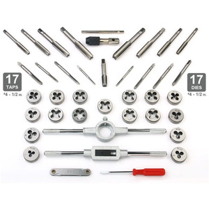 Feida 40-Piece Chất lượng cao của nhãn hiệu chủ đề <span class=keywords><strong>tap</strong></span> Die Set tùy chỉnh cho Metric & Imperial mang thép - Product Image 3