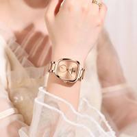 POEDAGAR Montre élégante et simple pour femme, étanche, en acier inoxydable, à quartz, montre-bracelet pour femme, montres tendance pour femmes, Reloj 783