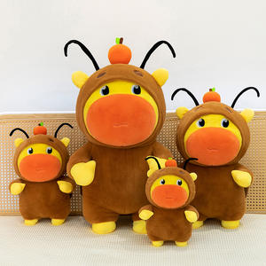 Transformation créative <span class=keywords><strong>en</strong></span> capybara lulu cafard <span class=keywords><strong>en</strong></span> peluche <span class=keywords><strong>dessin</strong></span> <span class=keywords><strong>animé</strong></span> mignon drôle poupée pour filles cadeau d'anniversaire poupée capybara - Product Image 4