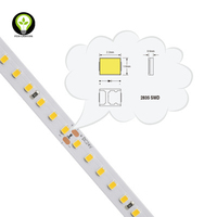 SMD 2835 Bande LED Flexible 120LEDs/m DC12V/DC24V CRI>90 2.5 Once Double PCB USB Connectivité Voix 10M Un Bin Aucune Chute de Tension