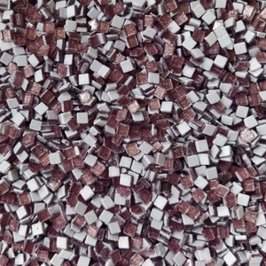 Mosaicos de Vidrio Brillante para Manualidades, Piezas Cuadradas Sueltas de Arcoíris, Precio de Fábrica - Product Image 2