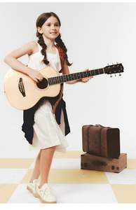טום התינוק g1 34 אינץ 'עץ גיטרה spruce veer מתחיל זכר ונקבה סטודנט נסיעות גיטרה פולק - Product Image 3