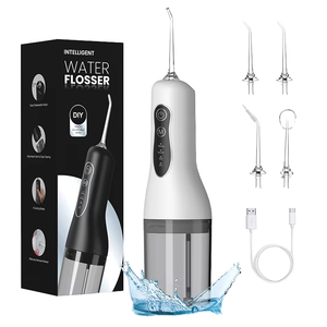 <span class=keywords><strong>Irrigador</strong></span> Bucal Portátil Profesional, <span class=keywords><strong>Irrigador</strong></span> Dental Recargable por USB para Uso en Autocaravanas, <span class=keywords><strong>Irrigador</strong></span> de Agua de Plástico con 3 Niveles de Presión, Resistente al Agua IPX7 - Product Image 4
