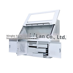 304 thép không gỉ tấm kim loại chế biến laser khoan cắt laser CNC Máy hàn tủ bao vây sản xuất tại Trung Quốc - Product Image 5