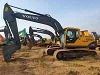 Excavatrice sur chenilles Volvo EC240 Premium d'occasion, modèle 2015, série 270.200.285, composants hydrauliques POCLAIN pour projets de construction