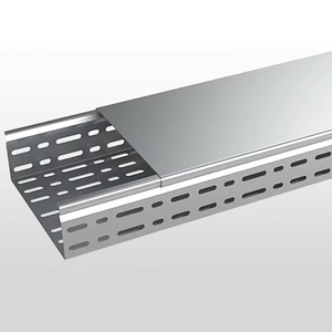 Canaux de câblage ventilés/perforés en acier galvanisé pour la construction industrielle - Product Image 1