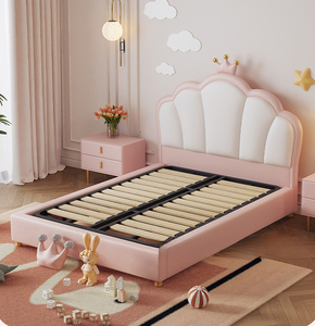 <span class=keywords><strong>Letto</strong></span> <span class=keywords><strong>singolo</strong></span> scorrevole moderno e personalizzabile, modello Castello dei Sogni con sponda di protezione per bambine, comodo mobile in legno per camera da <span class=keywords><strong>letto</strong></span> - Product Image 6