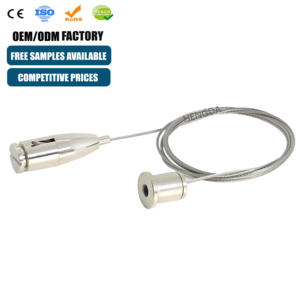 Kit de <span class=keywords><strong>suspension</strong></span> de câble d'avion pour lampes suspendues, réglable et autobloquant - Product Image 1