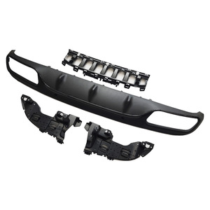 <span class=keywords><strong>Prix</strong></span> de gros pour le bec d'échappement <span class=keywords><strong>AMG</strong></span> <span class=keywords><strong>C63</strong></span>, lèvre arrière avec embouts d'échappement pour Mercedes Benz Classe C W205 Coupé pré-2015-2018 Sport - Product Image 3