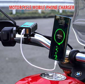<span class=keywords><strong>Cargador</strong></span> USB Multifuncional a Prueba de Agua para Motocicleta, Adaptador de <span class=keywords><strong>Cargador</strong></span> de Teléfono Celular para Motocicleta, <span class=keywords><strong>Cargador</strong></span> USB Doble para Motocicleta - Product Image 5