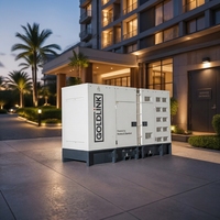 Groupe électrogène diesel insonorisé Perkins 125 kVA 100 kW, générateur silencieux 125 kVA, générateurs diesel 100 kW, générateurs diesel triphasés AC