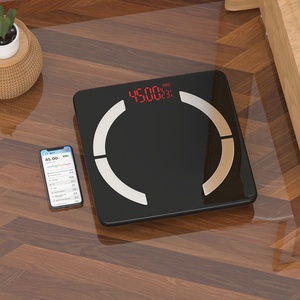 28MM di vetro <span class=keywords><strong>Smart</strong></span> casalinghi bilancia elettronica digitale da bagno per misurare il grasso a basso costo - Product Image 1