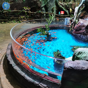 Longueur extérieure personnalisée en usine Lesheng * Largeur * Hauteur Grand aquarium rectangulaire en acrylique pour aquarium, <span class=keywords><strong>aquariums</strong></span> avec acrylique - Product Image 2