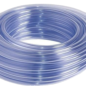 Round Plastic <b>Tubing</b> Transparent Flexible Hose for Water Conveying 3/4 Inch ID 50m Length ISO Standard - Product Image 1