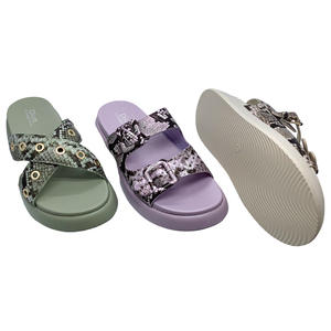 صنادل نسائية صيفية متعددة الاستخدامات للعمل، أحذية نسائية أنيقة ومريحة بكعب - Product Image 4