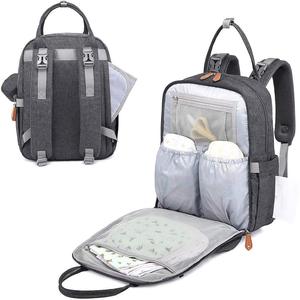 حقيبة أمهات سريعة البيع بسعة كبيرة حقائب لحفاضات الأطفال مضادة للماء حقائب ظهر للنساء - Product Image 6