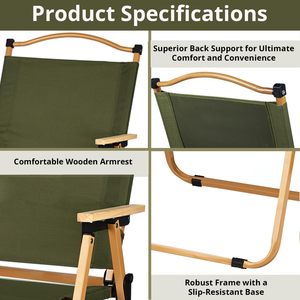 Customizable Outdoor Steel Frame Lightweight <b>Padded</b> Cotton Folding Relax Beach Camping <b>Chair</b> Cover - Product Image 2
