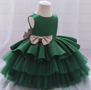 Abiti da Cerimonia in Pizzo per Ragazze, Nuovi Eleganti Vestiti da Sera per Bambine - Product Image 6