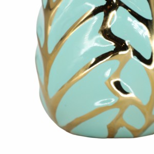 Vaso in ceramica moderno scolpito, decorazione d'accento per soggiorno, camera da letto, tavolo, ufficio, mensola - Product Image 3