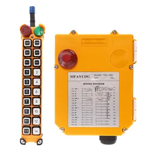 TZCL-20S 20 single buttons electric hoist lifting handing winch forklift overhead crane radio industrial wireless remote control