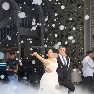 Máquina eléctrica de niebla y burbujas LED RGB Control remoto DMX con 2 dispositivos oculares para bodas y <span class=keywords><strong>efectos</strong></span> de <span class=keywords><strong>humo</strong></span> de hielo seco - Product Image 5