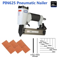 XINYI OEM PIN625 Agrafeuse pneumatique à air, échappement supérieur, 180 agrafes/min, machine de fixation sans tête sécurisée, pour cadres photo, avec cordon