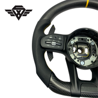 Volant en cuir carbone mat haut de gamme pour Mercedes Benz W223 W205 809P E G Series, pièces automobiles personnalisées de qualité supérieure