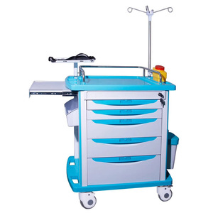 Chariot médical multifonctionnel Kang Zhi Xing KX-12B1 avec tiroirs et poteau porte-perfusion - Product Image 2