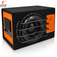 Cajón Porteado para Auto con Subwoofers Activos de 8 / 10 Pulgadas DVC SPL Altavoz Subwoofer RMS 300W Clase D Sonido Activo para Coche