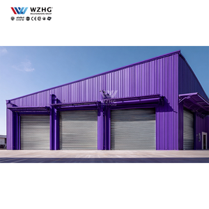 Nave Industrial de Acero Prefabricada en China para Almacenamiento y Uso como Taller o Apartamento, con una Vida Útil de 50 Años y Certificación ISO - Product Image 1