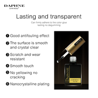 Vernis à ongles en gel transparent UV de haute qualité, sans essuyage, pour la vente en gros, séchage LED en bouteille