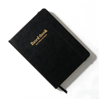 Hochwertiges Bedrucktes Agenda-Tagebuch Leere Notizbücher PU-Leder Hardcover-Journal Planer Notizbuch