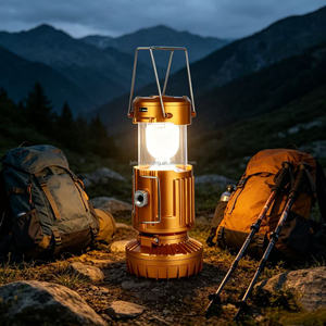 Retractable LED Camping Lantern Rechargeable 2 in 1 Portable Tent <b>Light</b> Waterproof <b>Emergency</b> Lamp with 360° Lighting for Outdoor - Product Image 5