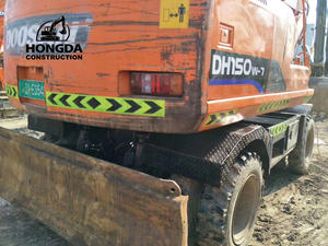 Mini excavatrice de chargeur sur pneus Doosan Dh150 de Dh150w-7 d'occasion à bas prix - Product Image 6