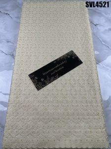 Nuevo encaje polaco azul real gasa Suiza Lafaya encaje tela de encaje francés bordado lujoso 100% tela de algodón Kanuri vestidor - Product Image 2