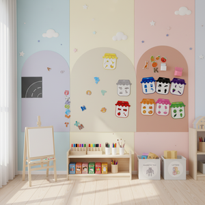 Autocollant mural magnétique premium amovible, <span class=keywords><strong>tableau</strong></span> <span class=keywords><strong>noir</strong></span> adhésif à coller et à décoller pour enfants - Product Image 6