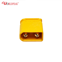 Connecteur mâle XT30 30A pour batterie RC, prise pour chargeur de batterie Lipo, alimentation, plaqué or