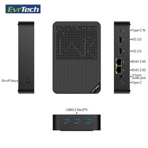 Mini PC Industriale Intel N100 N150 per Desktop, NAS Nano Portatile con LPDDR5, Win11/Linux, Doppia Porta Gigabit, Server di Archiviazione di Rete - Product Image 3