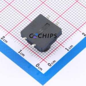 TS-KG10DG-BB105F Tactile Switch SMD Switch Single Pole Single Throw Round Button 2.5N Vertical Mount - Product Image 2