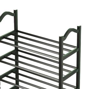 ชั้นวางรองเท้าแบบเรียบง่ายสำหรับใช้ในบ้าน หอพัก <span class=keywords><strong>บ้าน</strong></span><span class=keywords><strong>เช่า</strong></span> ขนาดเล็ก หลายชั้น - Product Image 5