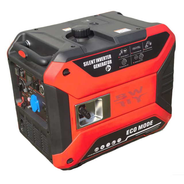 3500W 5000W Portable Gasoline Inverter Generator Ultra Quiet 220V 50Hz Remote Start for Camping Home Backup