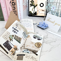 Carnet à pages intérieures remplaçables 2026 en cuir PU, agenda professionnel, journal de voyage personnalisé, coffret cadeau