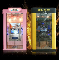 Mini KTV cabine, Machine de karaoké, pour aire de jeu intérieure, Bar, maison, Mini KTV