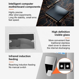 เครื่องบรรจุและชั่งน้ำหนักอัตโนมัติอัจฉริยะความเร็วสูงขนาดเล็ก สำหรับธุรกิจขนาดย่อม บรรจุผงอาหารหรือเมล็ดพืช น้ำหนัก 50 กรัม-500 กรัม - Product Image 6