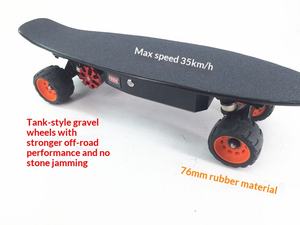 [<span class=keywords><strong>Dr</strong></span>. Dong] Kabelloses Ferngesteuertes Elektro-Skateboard Kleines Fishboard 35 km/h Geschwindigkeit 3 Monate Garantie Keine Stromversorgung Keine Spannung - Product Image 5