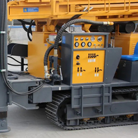 Foreuse hydraulique portable XL DRILL CS800 - Max. Machine de forage rotative diesel pour puits d'eau à 1000 m de profondeur avec pompe