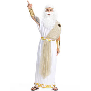 Disfraz <span class=keywords><strong>de</strong></span> Halloween para <span class=keywords><strong>Hombre</strong></span>, Toga Romana, Estilo Griego Antiguo, Disfraz <span class=keywords><strong>de</strong></span> César, Mitología, Túnica <span class=keywords><strong>de</strong></span> <span class=keywords><strong>Zeus</strong></span> - Product Image 3