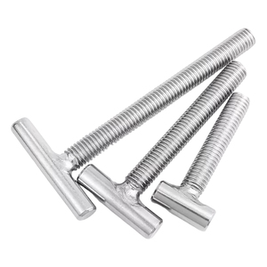 Vis à tête en T soudées en acier inoxydable 304 et acier au carbone, goujons cylindriques à tête cruciforme pour soudage de cadres et fixation de fentes - Product Image 1
