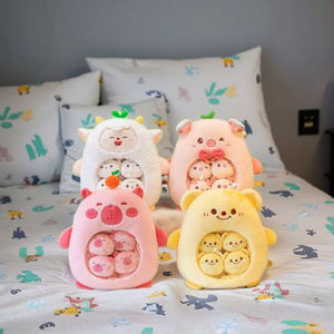 Fábrica al por mayor 18/25cm Anime juguetes de peluche Poke Mon animales de peluche con Pika Chu Bulbasaur Charmander Squirtle <span class=keywords><strong>Gengar</strong></span> Elf - Product Image 6