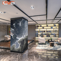 Affichage numérique LED en forme de colonne ronde Cube Affichage LED de forme créative Écran d'affichage LED innovant Lecteur publicitaire LED d'intérieur P4